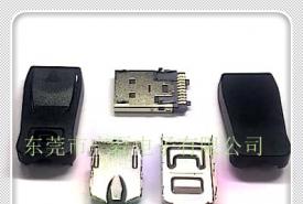 DISPLAY PORT焊線(xiàn)式公頭有卡 六件式
